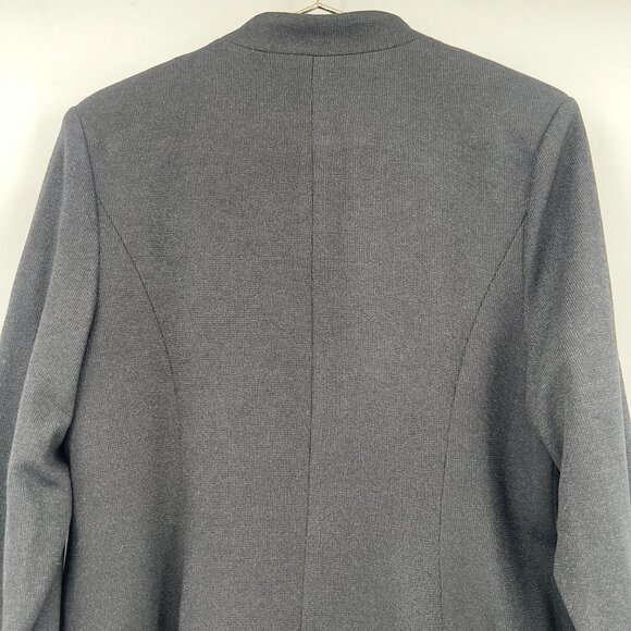 Vintage Beau Marc International Black & Gold Embellished Shimmering Blazer 16 - Picture 3 of 10